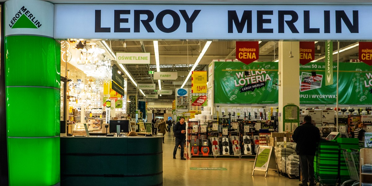 Sklepy Leroy Merlin od dłuższego czasu mają status placówek pocztowych.