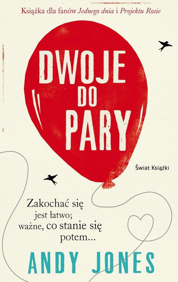 Andy Jones, „Dwoje do pary” (Świat Książki, premiera 1 lutego)
