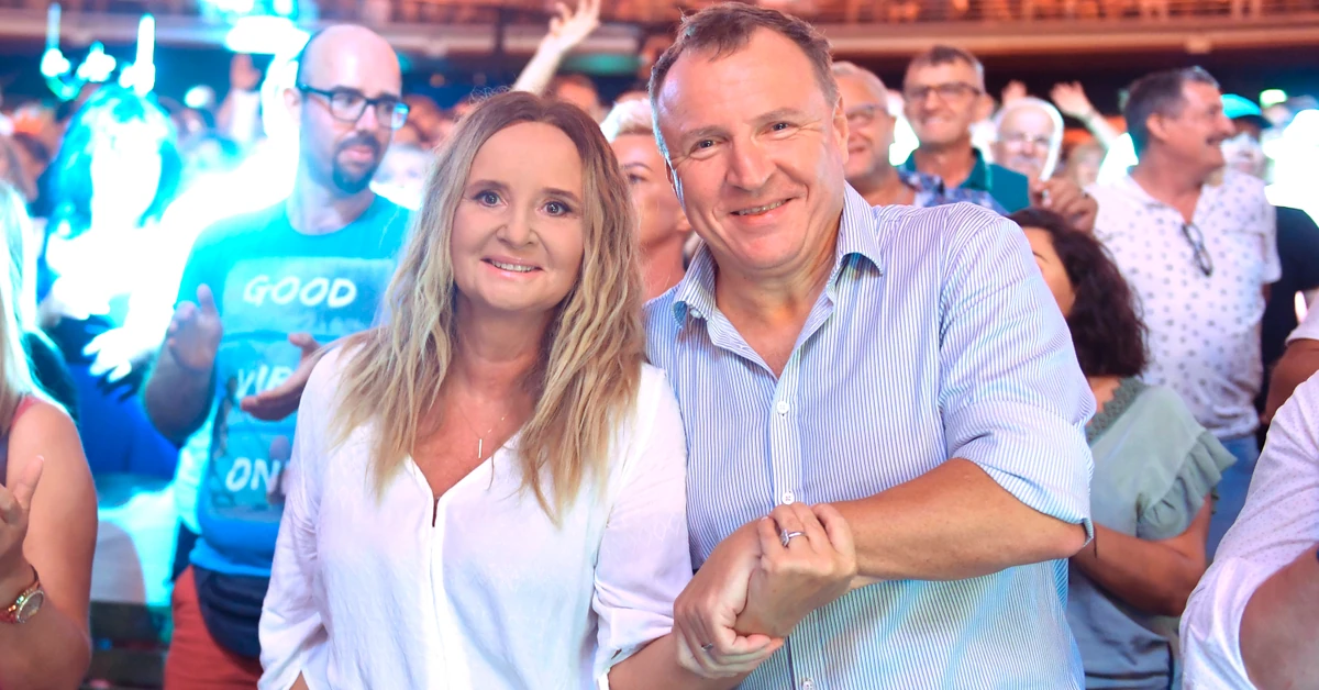 Jacek Kurski z żoną uczcili zaprzysiężenie Karola Nawrockiego. Tańce i disco polo [WIDEO]