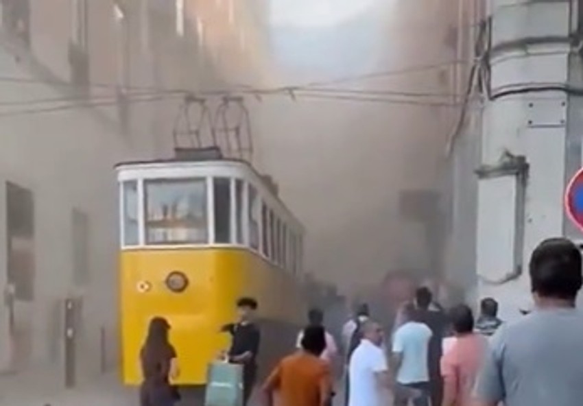 Srušila se žičara u Lisabonu