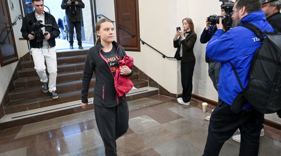 Greta Thunberg została skazana