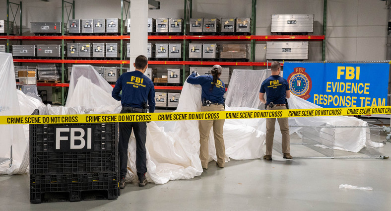 Agenci FBI badają szczątki balonu wyłowione z Oceanu Atlantyckiego u wybrzeży Karoliny Południowej