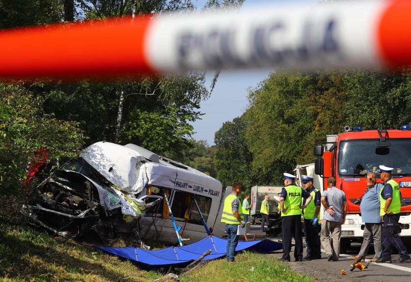 Śmiertelny wypadek na Lubelszczyźnie. Kilkanaście osób rannych