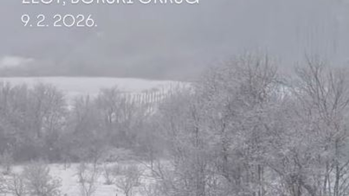 Sneg u zaječarskom i borskom okrugu