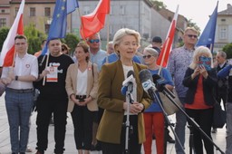 Szefowa KE: Europa wspiera polskich rolników kwotą 22 mld euro