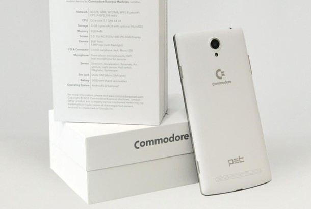 commodore smartfon