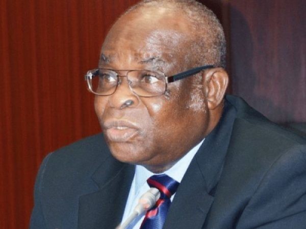 Justice Walter Onnoghen, suspended Chief Justice of Nigeria 