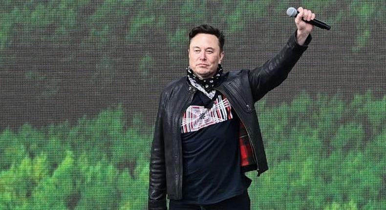 Elon Musk, Tesla CEO.
