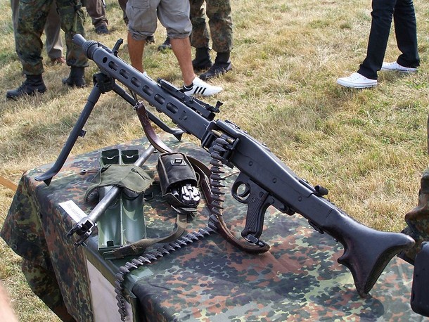 Karabin MG3 z magazynów Bundeswehry