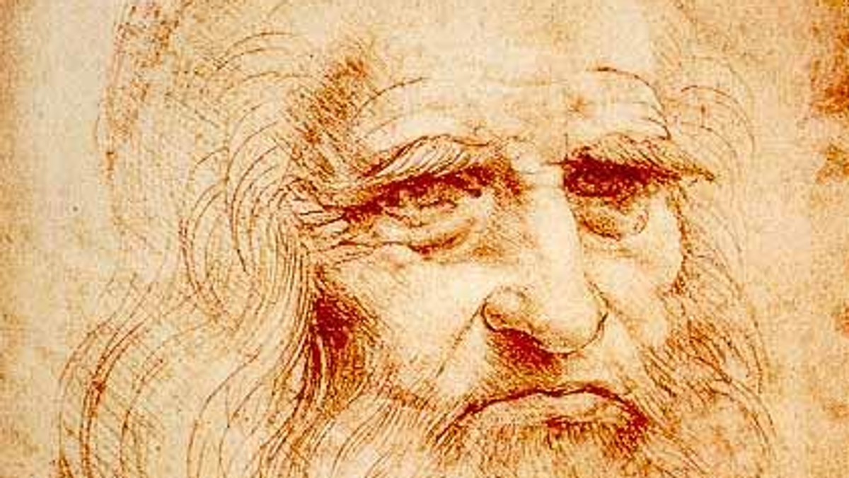 Leonardo da Vinci Autoportret 