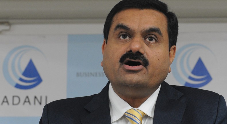 Gautam Adani.Photo credit should read SAM PANTHAKY/AFP via Getty Images