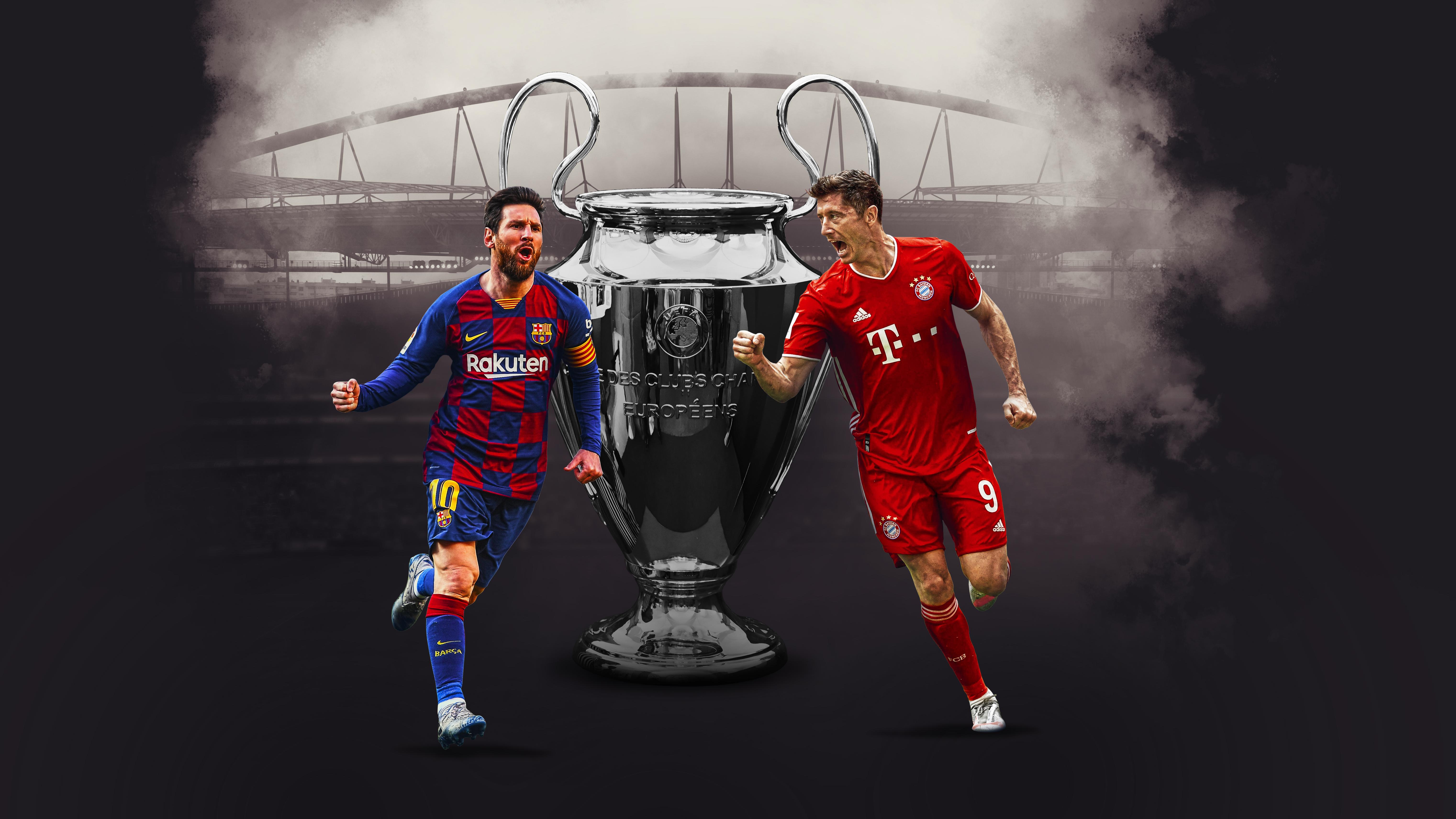 Liga Mistrzów: Robert Lewandowski vs Lionel Messi. Polak atakuje piłkarski  szczyt - Liga Mistrzów