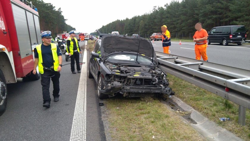 Groźny wypadek na A4