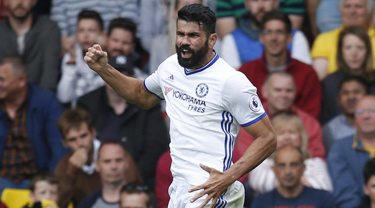 Diego Costa legyőzte barátait, majd csúnyán elbánt velük egy fakanállal /Fotó: AFP