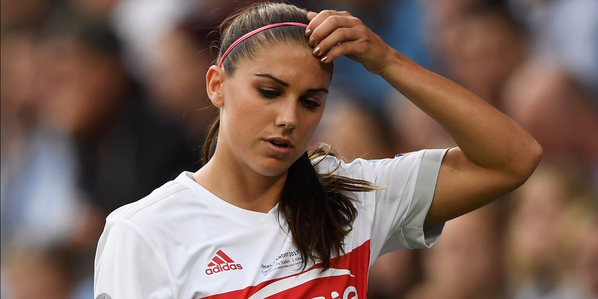 Alex Morgan and 2 MLS players were reportedly escorted out of Epcot for being 'belligerent'