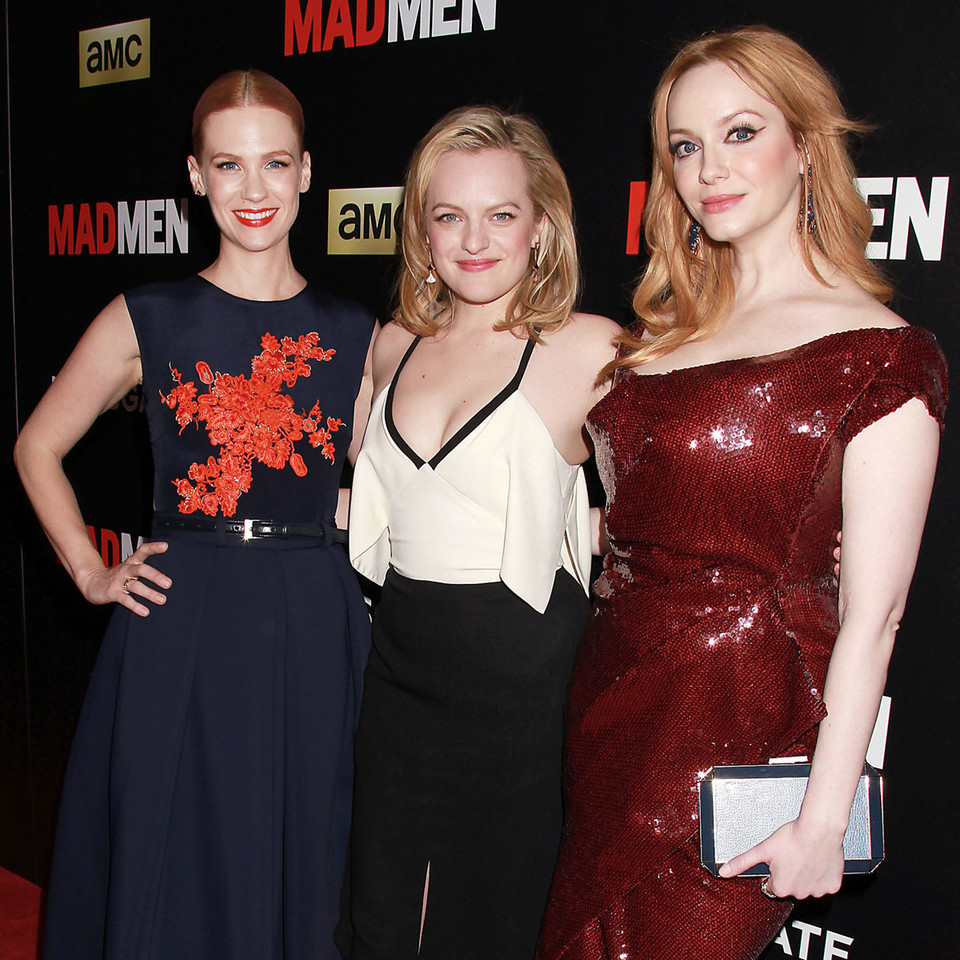 January Jones, Elizabeth Moss i Christina Hendricks