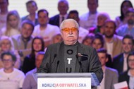 Lech Wałęsa na konwencji Koalicji Obywatelskiej, 06.10.2019