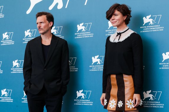 Michał Englert i Małgorzata Szumowska, reżyserzy filmu "Śniegu już nigdy nie będzie"