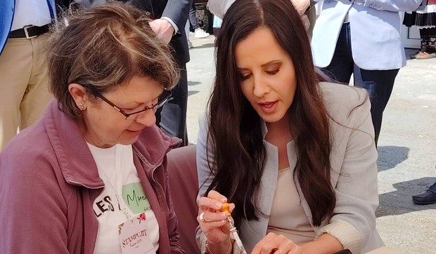 Diplomatski dan kolonije štampujit veza u Kučevu, Tamara Vučić