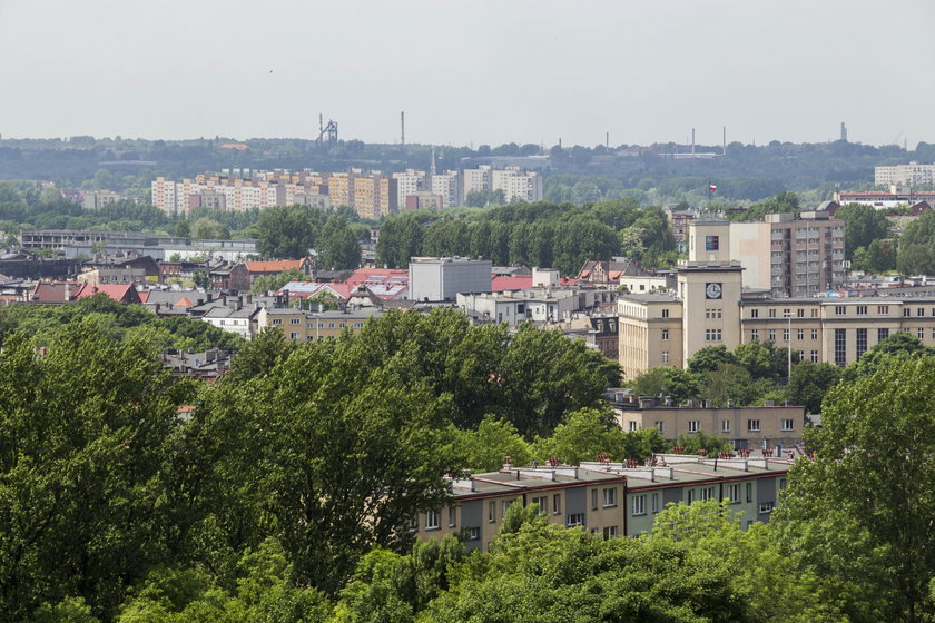 Panorama z szybu