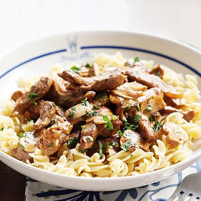 Gyors stroganoff