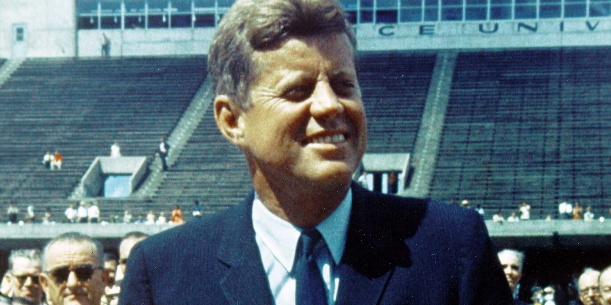 John F. Kennedy.