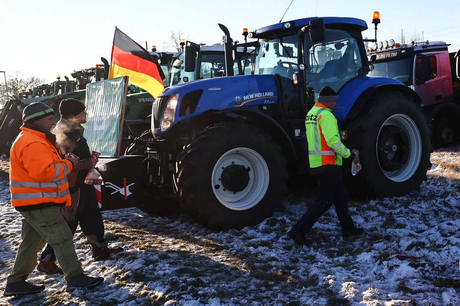 Protest poljoprivrednika u Nemačkoj