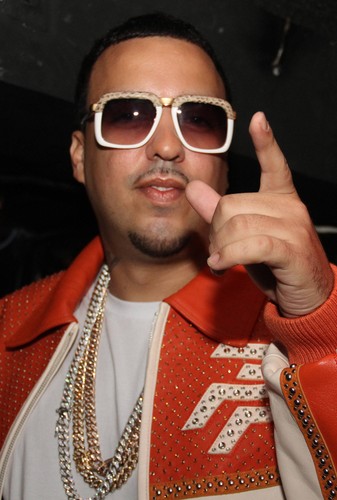 French Montana na imprezie z okazji premiery nowej płyty Miley Cyrus