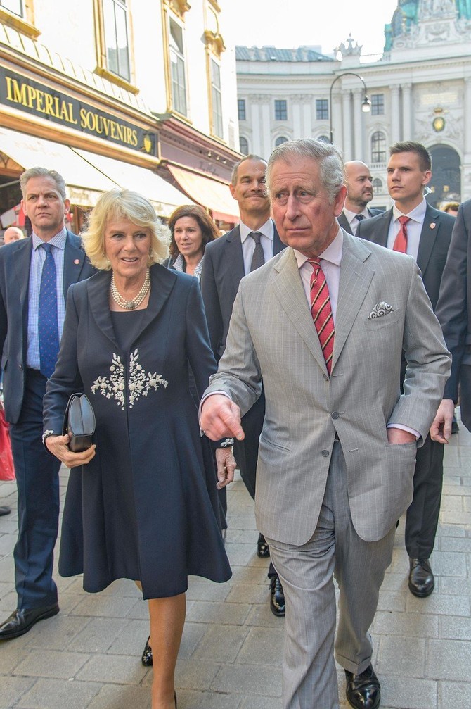 Kamila, vojvotkinja od Kornvola, i Čarls, princ od Velsa