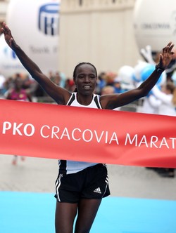 Cracovia Maraton: Hellen Jepkosgei Kimutai i Taras Salo najszybsi
