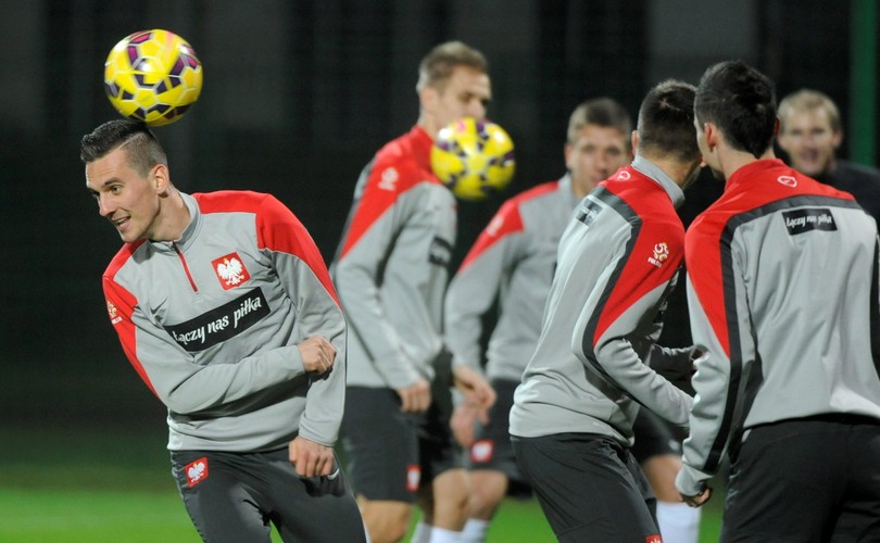 Robert Lewandowski i jego koledzy z kadry szykują się na mecz z Gruzją