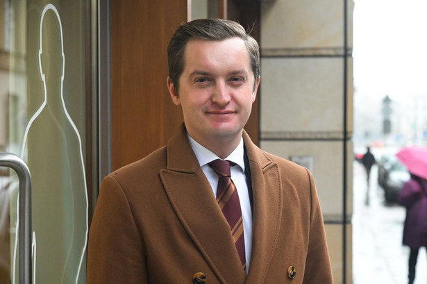 Wiceminister sprawiedliwości Sebastian Kaleta