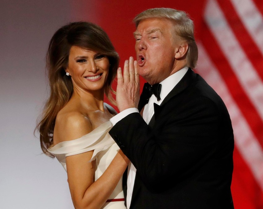 Donald Tramp i Melanija Tramp