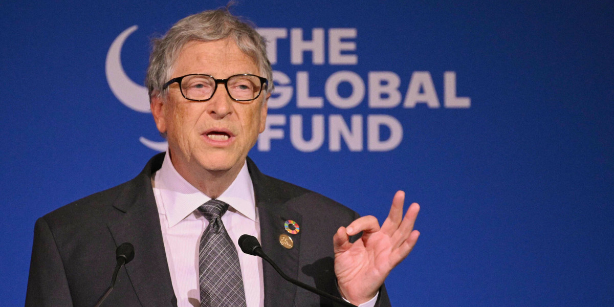 Bill Gates jest jednym z najbogatszych ludzi na świecie