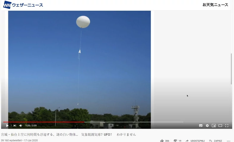 Ufo Nad Japonia Siec Zalaly Zdjecia I Filmy Tajemniczego Obiektu