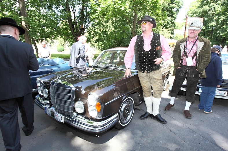 Zlot Mercedesów - konkurs elegancji