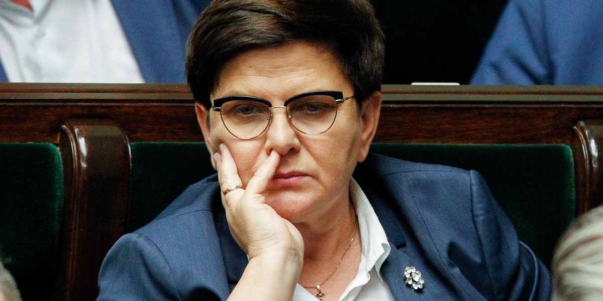 Szydło o zatrzymanym Dariuszu P. i jego współpracy z KPRM