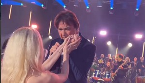 Zdravko Čolić i Slađana Mandić 