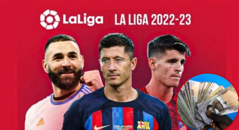 Bet9ja offers odds on La Liga games