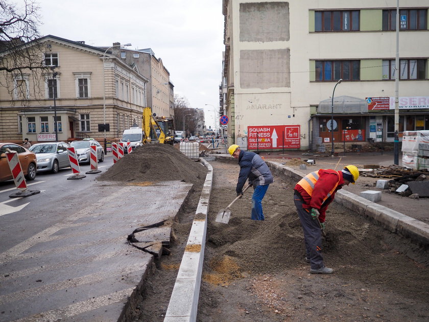 Remont Sienkiewicza - kolejny etap 