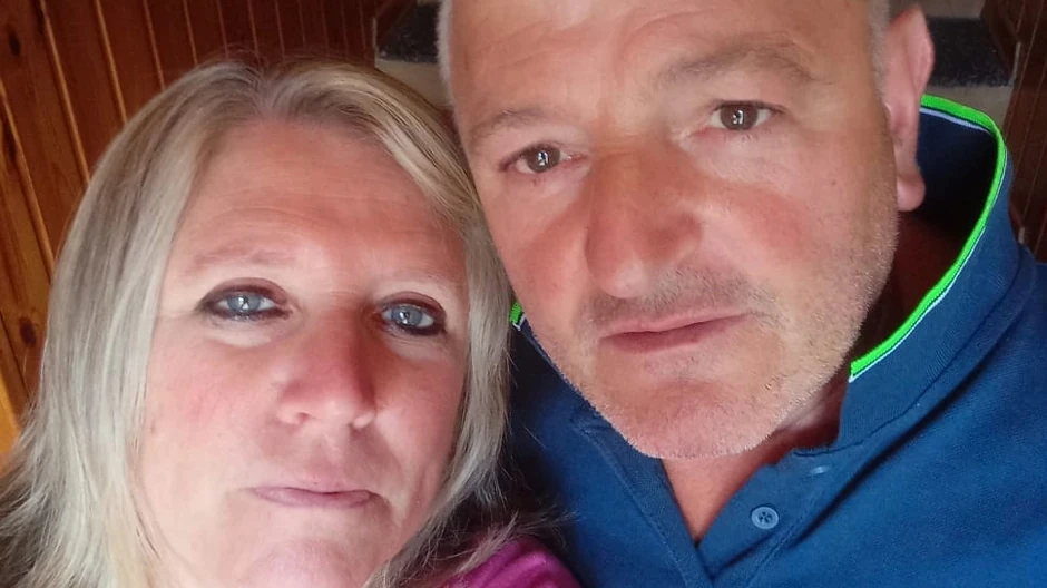 Dario Peduci sa ženom