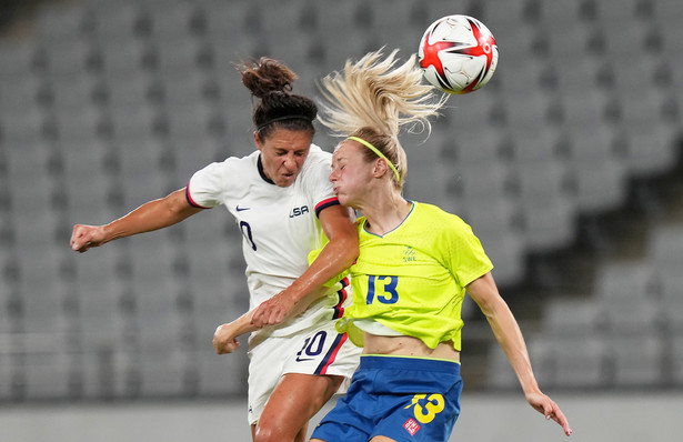 Amanda Ilestedt i Carli Lloyd