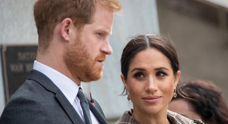 Meghan Markle and Prince Harry.Rosa Woods - Pool/Getty Images