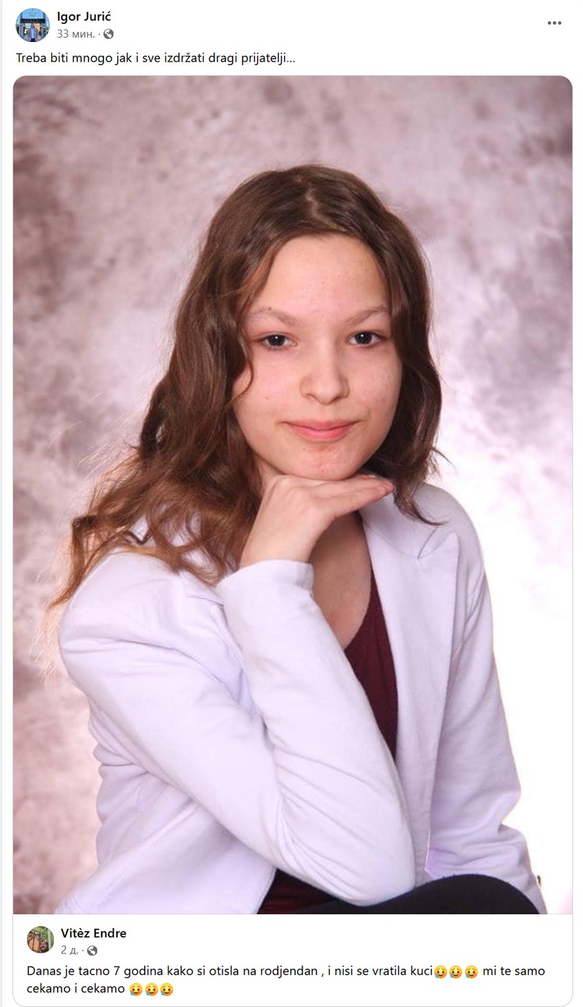 Objava oca Barbare Vitez