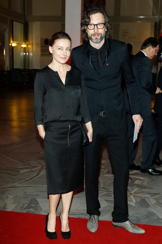 Szymon Majewski z żoną na premierze filmu 'Powstanie Warszawskie'