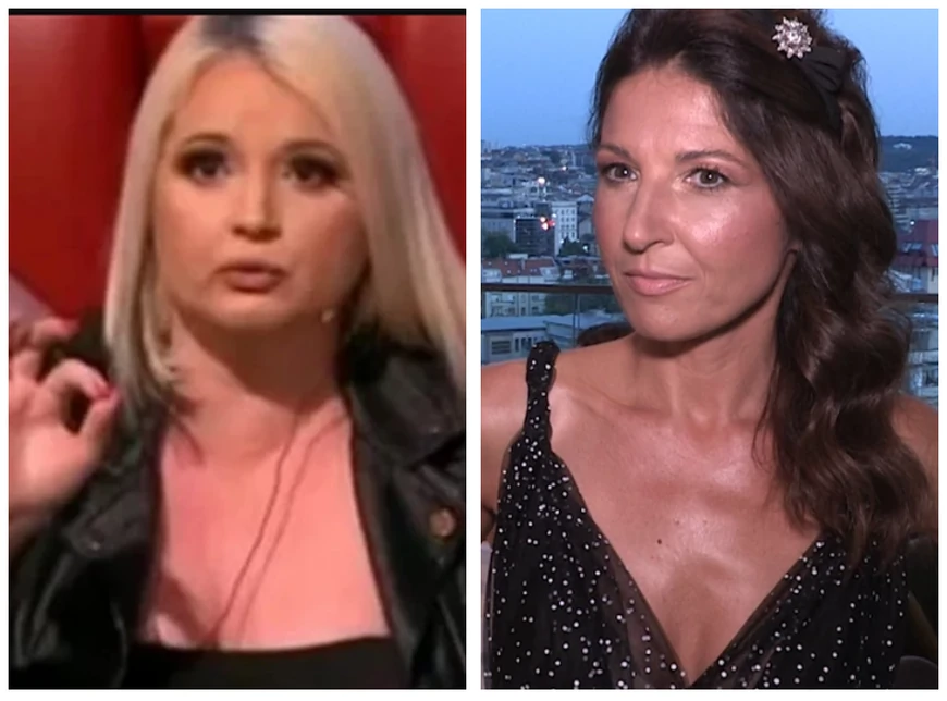 Maja Nikolić i Sanja Marinković (Foto: Screenshot TV Pink/Ringier)