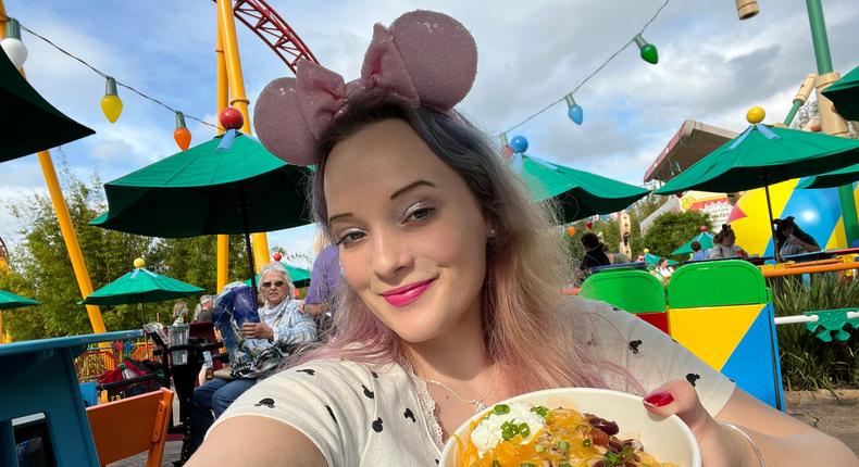I ate cheap meals at Disney World for a week.Jenna Clark