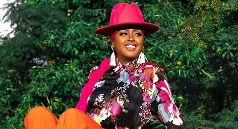 Amina Abdi's glamorous fashion