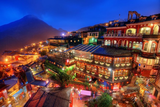 Jiufen, Tajwan.