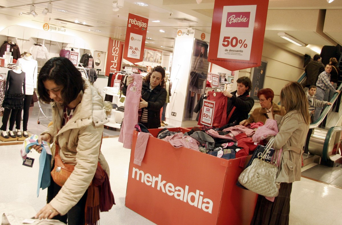 Dom towarowy El Corte Ingles w Bilbao